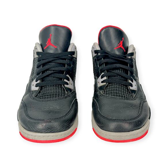 NIKE | Kids Size 3Y | Air Jordan 4 Retro Bred Reimagined (PS) Shoes BQ7669-006 - Picture 5 of 10
